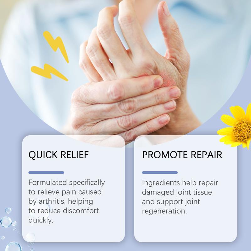 Houkea Joint Care Cream - Relieves Knee And Wrist Joint Pain. Suitable For Daily Body Care And Massage.