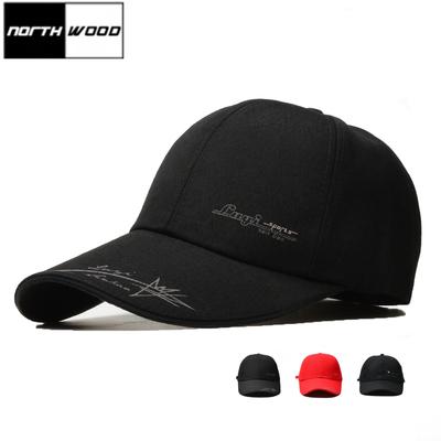 Northwood Long Brim 11 Cm Letters Baseball Caps for Men Women Outdoor Hip Hop Baseball Cap Sunshade Dad Hats Summer Fishing Trucker Hats