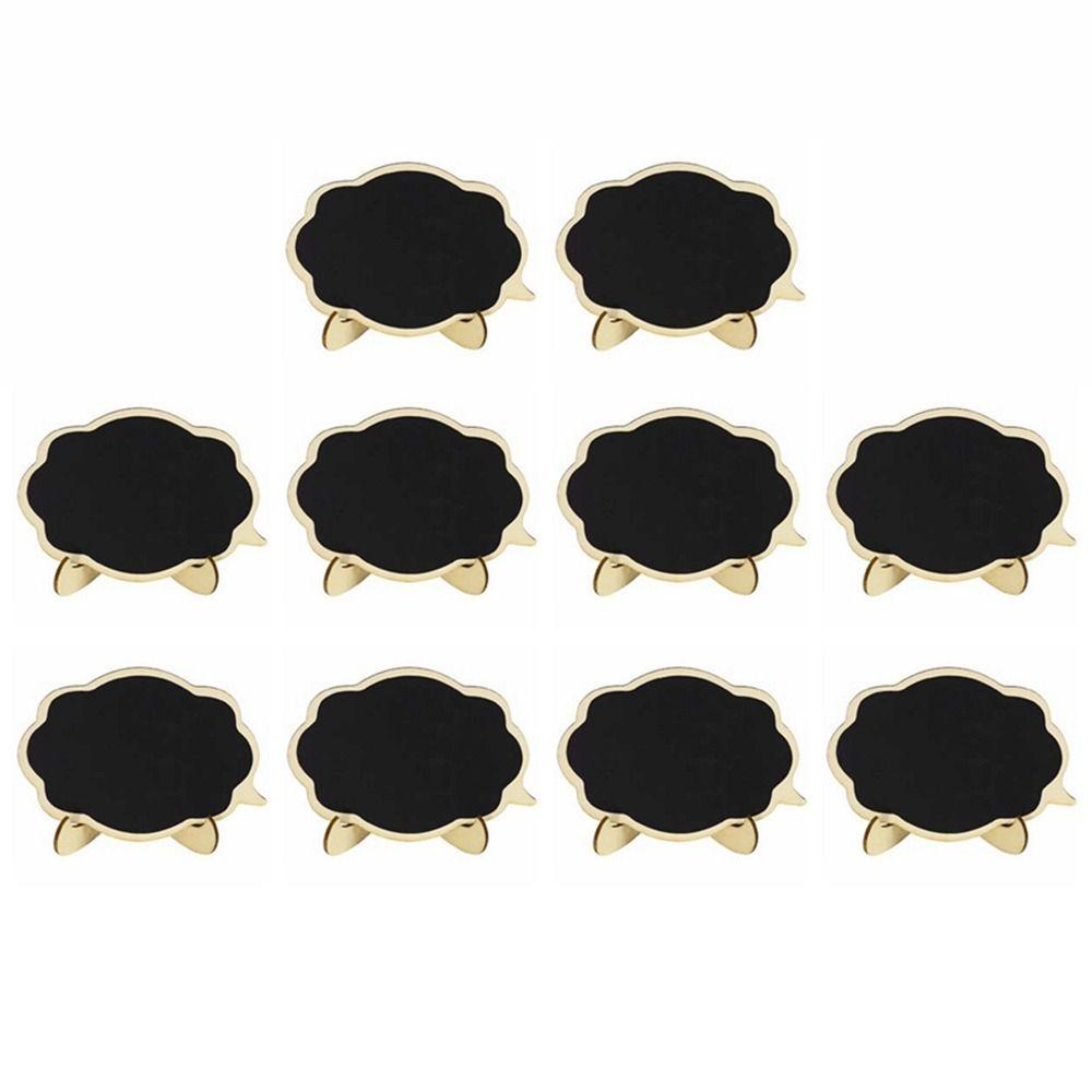 10pcs Creative Message Blackboards with Easel Stand Wedding Place Cards  Party Supplies