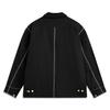 Li Ning Wade Series Loose Letter Logo Stitched Cotton Jacket Men jackets AJMU281-2