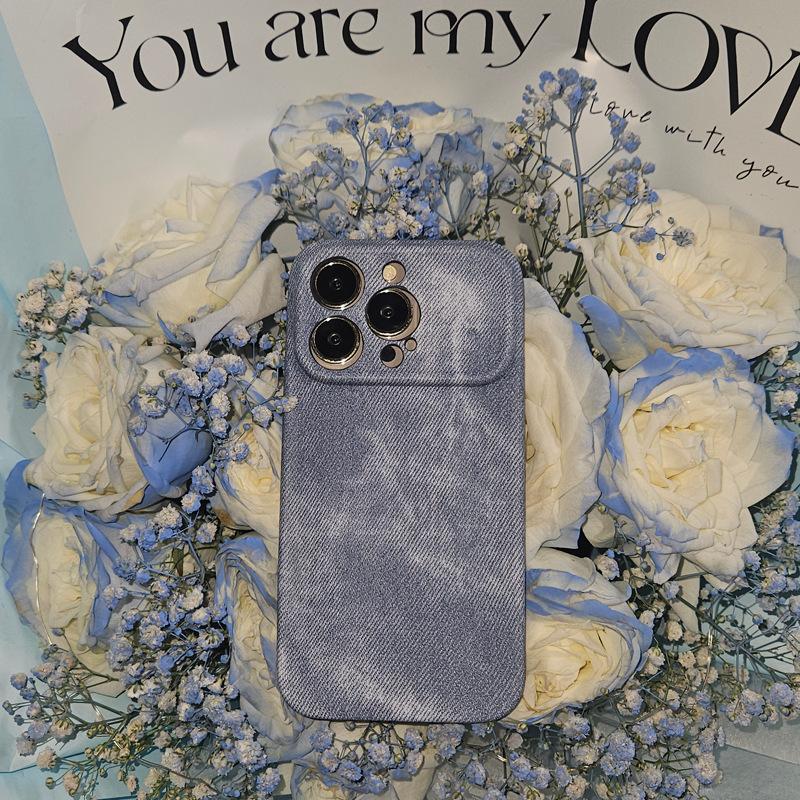 

Текстура подходит для чехла для телефона IPhone 15promax, IPhone14 полуобернутый 13/12 модный чехол iPhone 12 6.1 inch