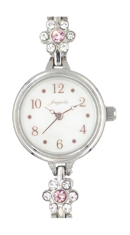 

Часы Fragola Flower Point Bracelet Watch SV Silver [Подписаться] N00424S-4 Женские серебряный