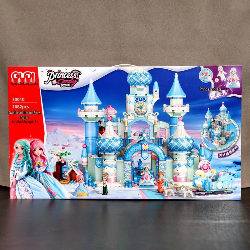 Gudi Sweetheart Princess Castle Building Blocks Set