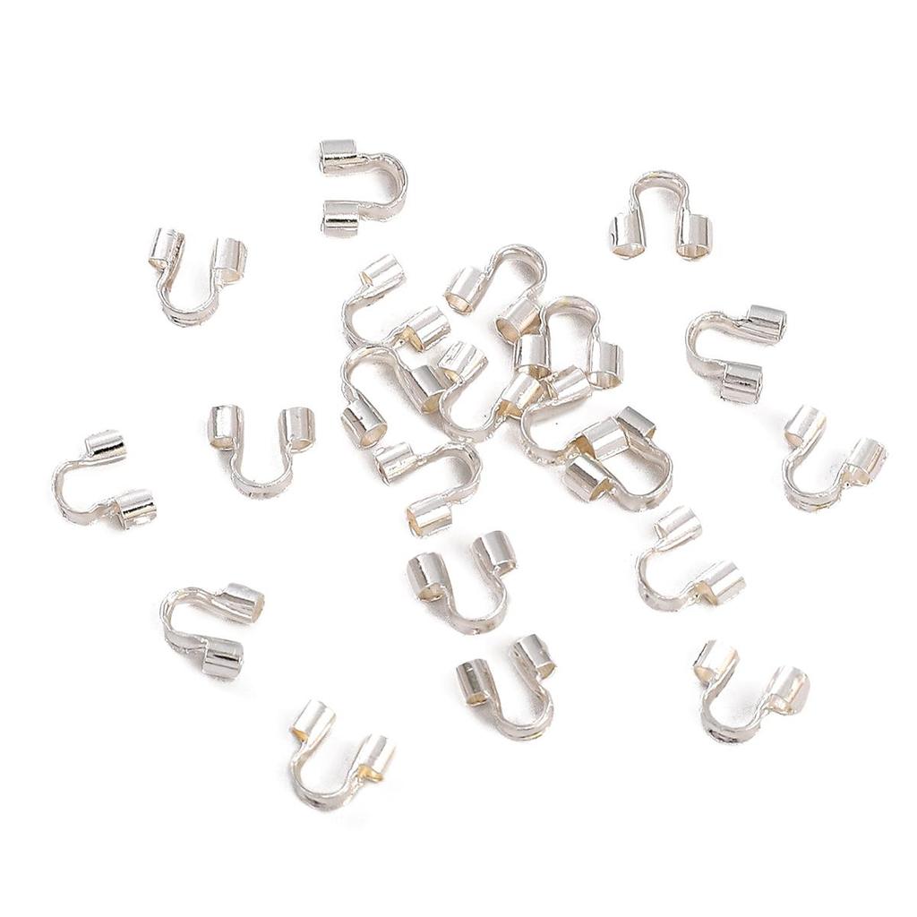 10/50 szt. Miedziana klamra w kształcie litery U do tworzenia biżuterii DIY akcesoria rzemieślnicze