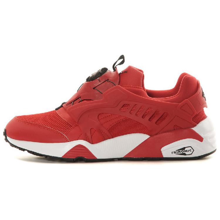 Puma Disc Blaze Lav Topp Livsstilssneakers Herre Sneakers Rød Hvit 363767-04