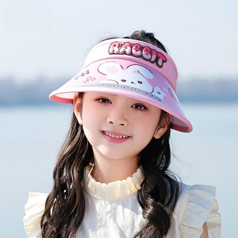 Sommer-Sonnenhut für Kinder mit breiter Krempe und atmungsaktivem PC-Gewebe für das Spielen von Kindern