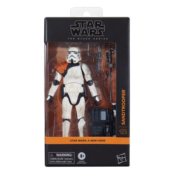 Hasbro - Star Wars Episode IV Black Series - Figurine Sandtrooper 15 cm