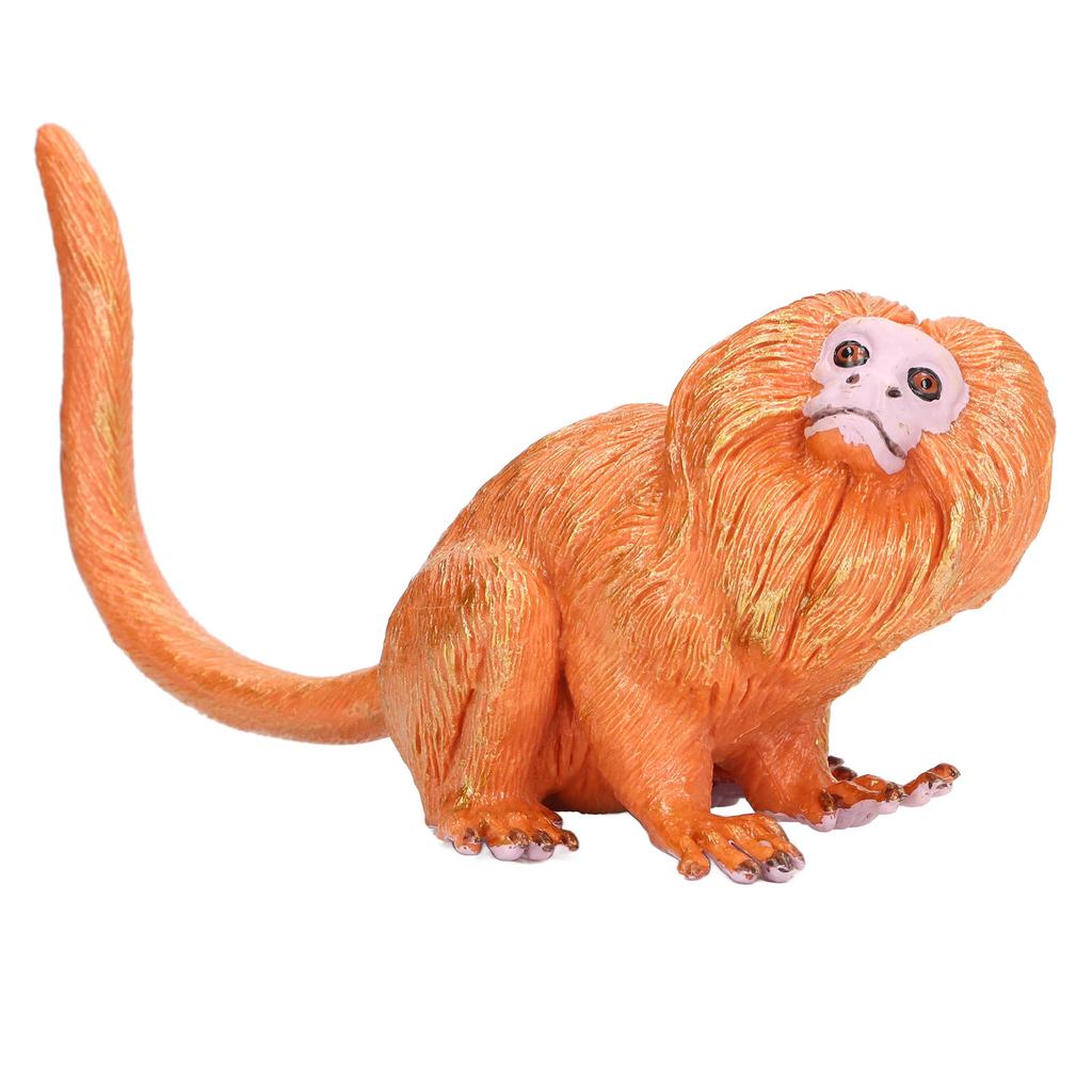 Monkey Figurine Toy Lifelike Toxic Free Plastic Ornament Kids Gift Animal Model Decoration for Home