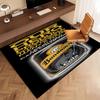RUM B-Bundaberg Print Area Rug - Soft,Washable Non-Slip Indoor Mat,Living Room,Home Office Decorative Rug