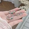 Sweet And Cool, Colorful Row Diamonds, Shiny Zir*****Pen Ring, Female Colored Treasure, Elegant Temperament, Niche, High-End Sense, Index Finger Tide