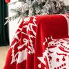 Nordic Christmas Chenille Blanket Living Room Sofa Towel Cover Cloth Four Seasons Universal Oversized One Piece Sofa Cushion Cover