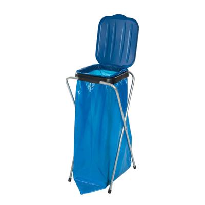 Držák na cateringový stojan pro 120L odpadkové pytle, MODRÝ