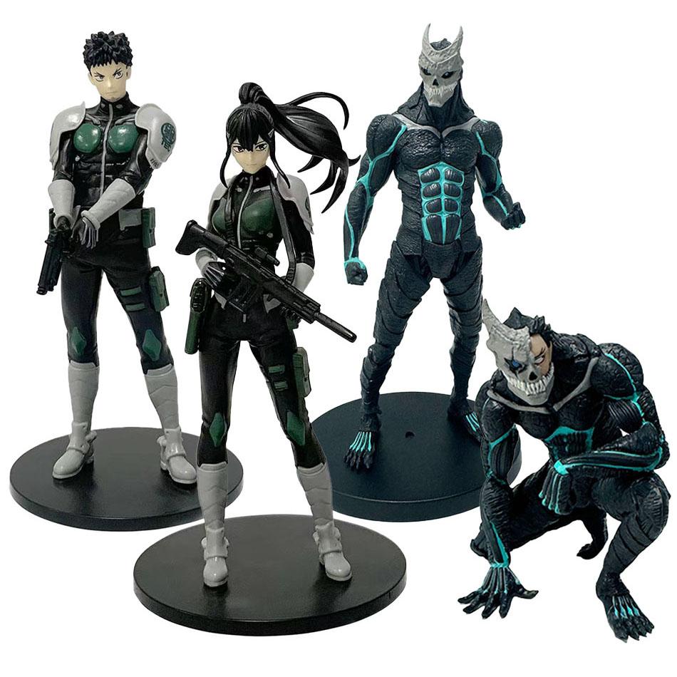 Monster 8 Figure 21cm Kaiju Number Eight Figure Kafka Hibino Stands Monster Form No. 8 Anime Decoration Model Ornaments