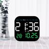 New Multi-function Clock LED Electronic Clock Living Room Fresh Wall Clock Can Be Hung and Vertical Dual-purpose Clock 6650