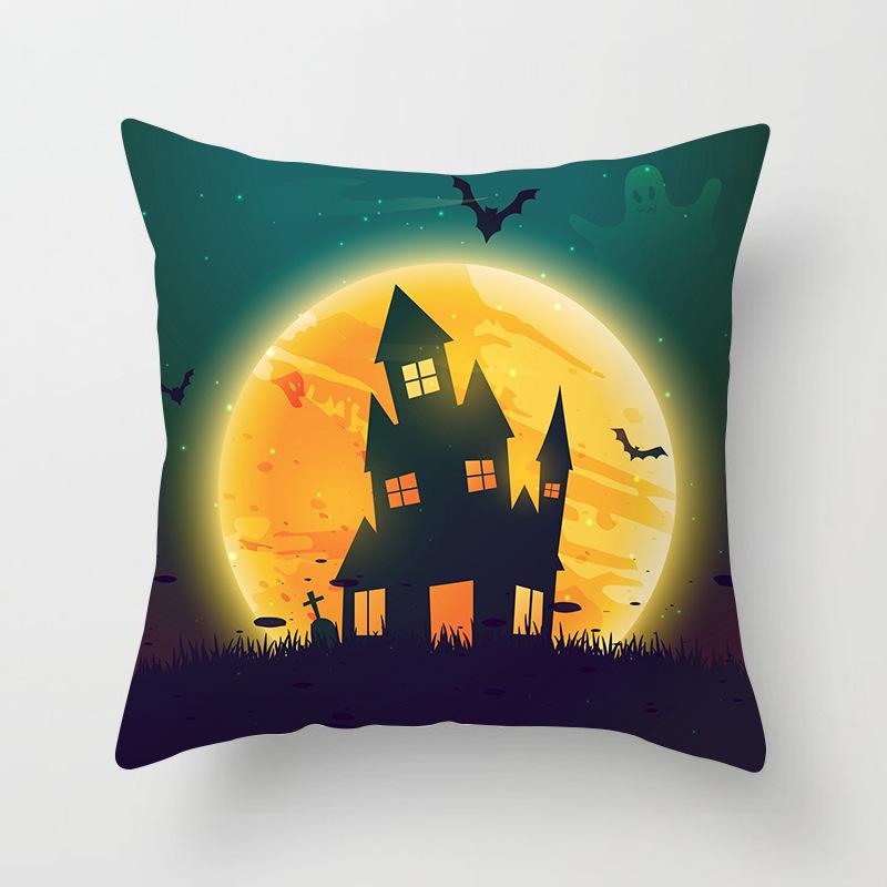 Pillow Covers Halloween Day Home Sofa Cushion Covers Office Supplies