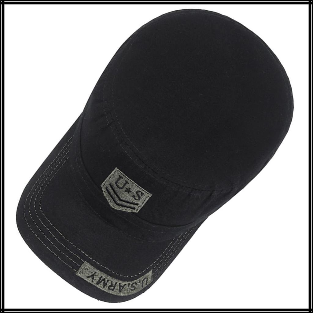 Camouflage Embroidered Military Work Logo Free CZ808 [White Fang] Cap, Size, Stylish, Men's, (Green)