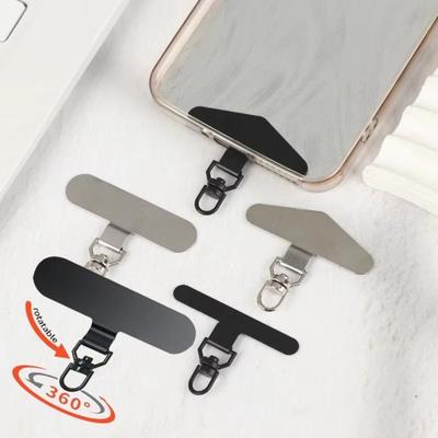5Pcs Stainless Steel Phone Lanyard Connecter Ultra-thin Phone Patch Gasket  Phone Accessory
