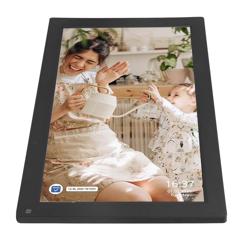 Digitaler Kalender 15,6 Zoll Interaktiver Touchscreen Desktop Wandmontage APP-Steuerung Digitaler Familienplaner Kalender mit