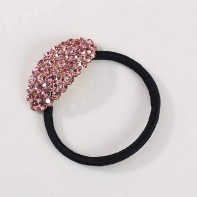 Cubic Drop Hair Band, Ponytail Hair Band, Round Elastic Hair Accessory