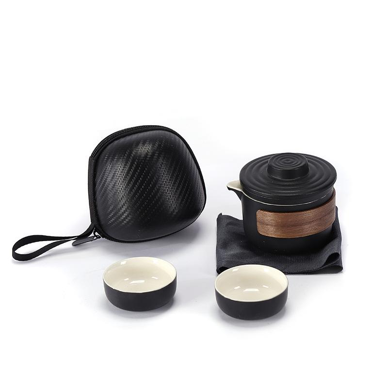 Portable travel tea set Outdoor Kung Fu tea set Kuaike cup company business event gifts