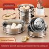 ZISIZ Small 304 Stainless Steel Steamer Basket