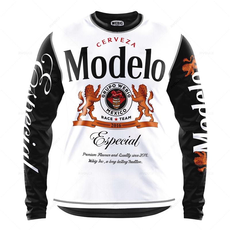 2023 Motorcycle Mountain Bike Jersey MTB Offroad Bicycle Locomotive Shirt Cross Country Enduro Camping Fishing Hunting Clothes