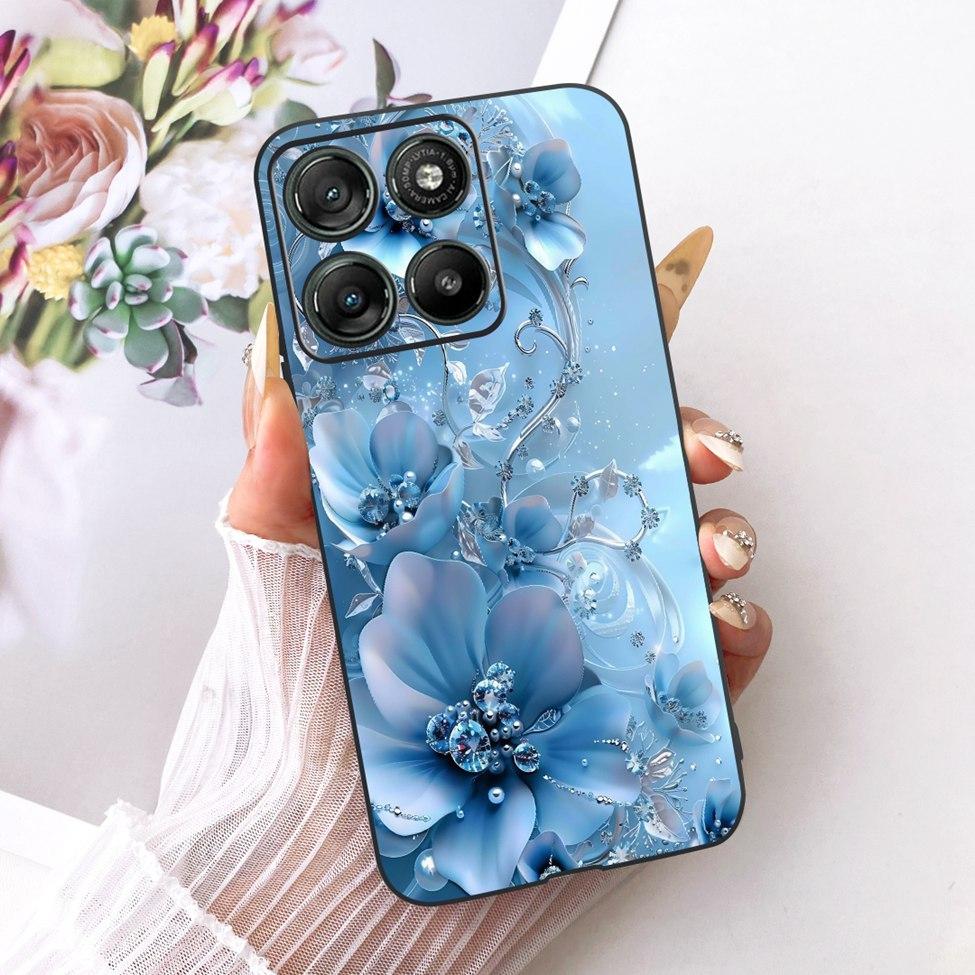 For Moto G57 Power 5G Case Cover Fashion Butterfly Cute Cool Painted Soft Phone Casing For Motorola Moto G57 Power 5G Bumper