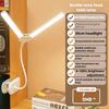LED Clip-on Eye Protection Reading USB Charging Desk Lamp