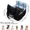 BingoPaw Dog Car Car Car Carrier for Small for Passenger Seat and Rear Black Bed, Seat, Dogs, Washable, Seat,