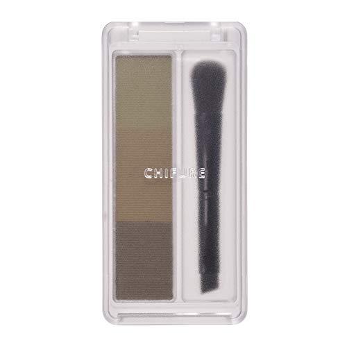 Chifure Eyebrow Powder GR30 Greenish Brown 2.7g - Long-lasting, Natural Finish