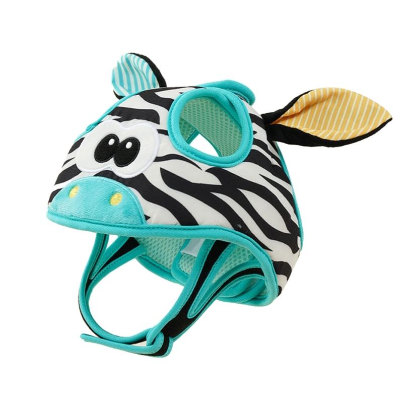

Infant Head Protections Hat for Walking Sponge & Polyester Baby safe Helmets Toddler Headguard Hat with Soft Padding