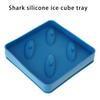 Unique Shark Shape Ice Tray Easily Release Ice Making Tool Molds Food Grade Silicone Ice Maker Mold Easy To Clean