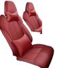 Breathable Perforated Leather Seat Covers for 2023-2025 Geely Boyue L: Full Coverage, Four Seasons Cushion