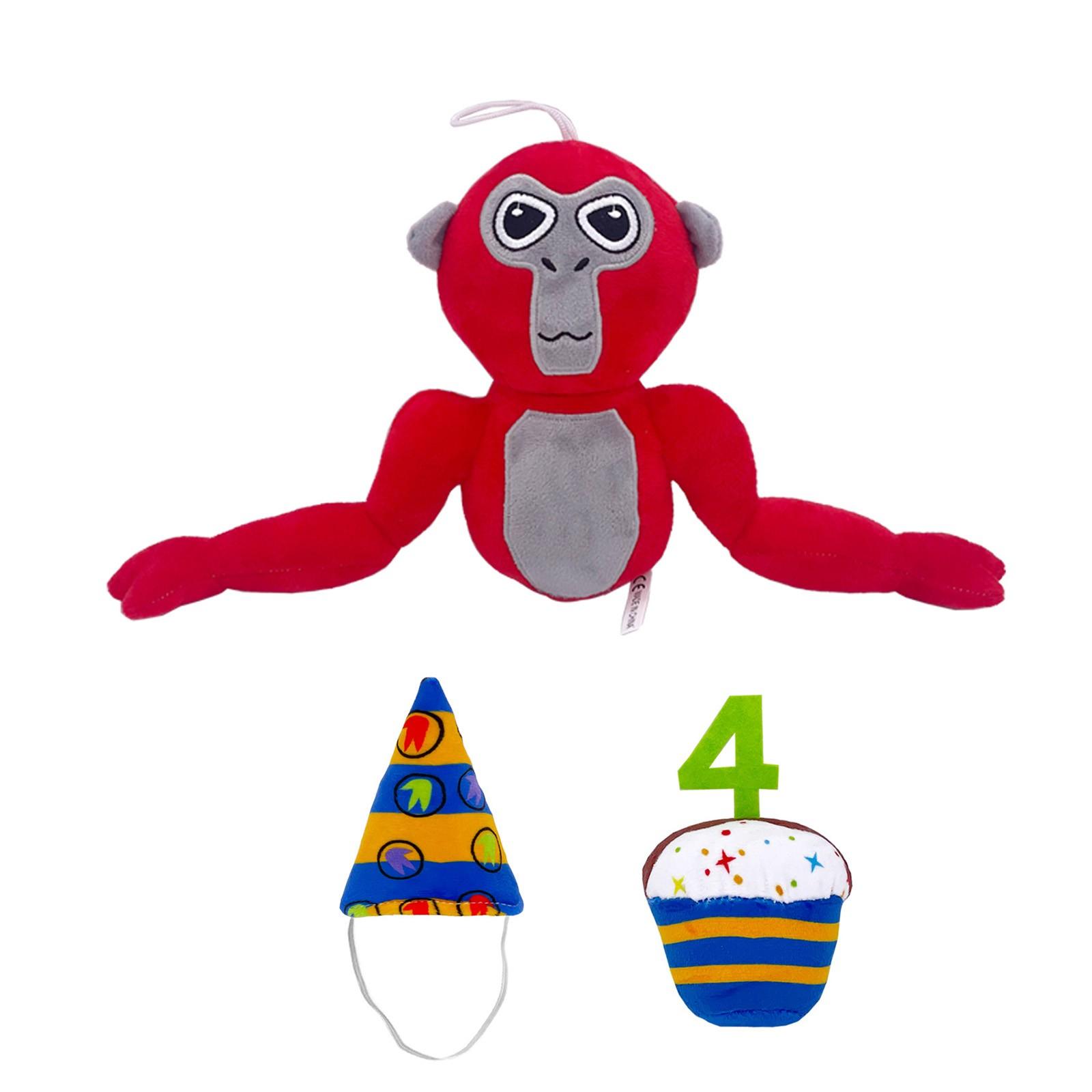 

Мила плюшева лялька. Подарункова мультяшна дитяча ганчіркова лялька One Size червоний