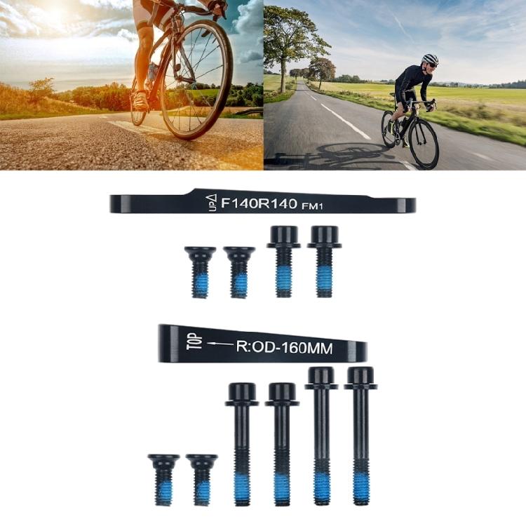 Cycling Flat Mount Disc Brake Adapter High Performances Cycling Brake Adapter for Road Bikes with Easy Installation