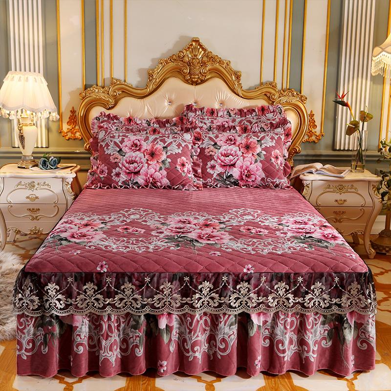 Высококачественная роскошная мягкая юбка-кровать — фото 3