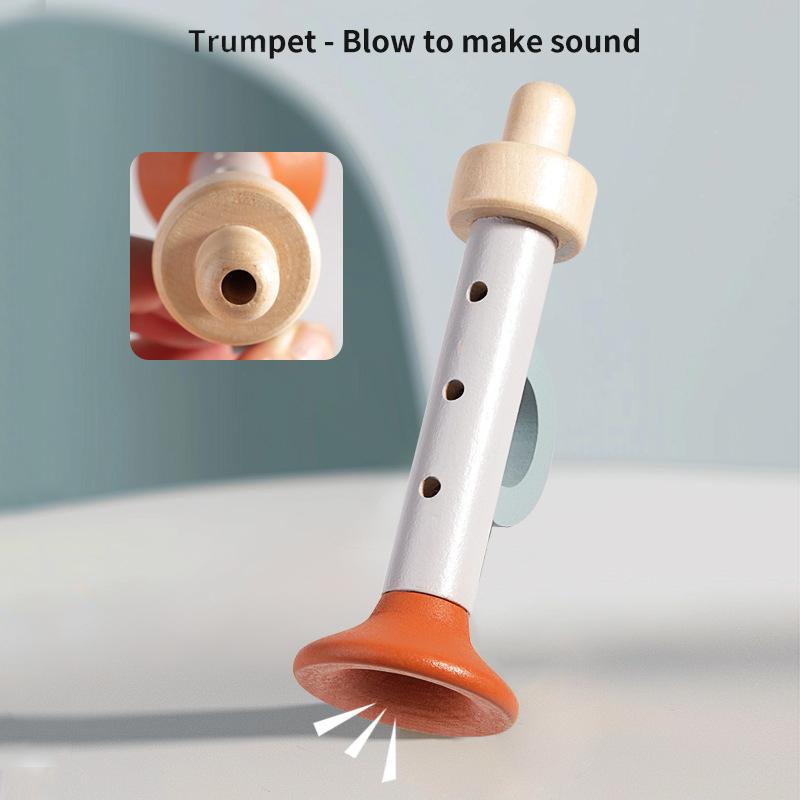 Non-Toxic Baby Music Toys Montessori Wooden Toys Child Percussion Instruments Early Educational Toys Birthday Gifts For Toddlers Children
