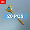 MOC Bricks 4cm Figure Sceptre Gem Rock Wand Stick Building Blocks 93252 30153 Assembled Particles Children's Toys