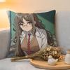 Cushion Cover  Linen  SkinFriendly Soft Decorative Case For Sofa Home Decor Kwaii Sexy RRio Futaba Anime Pillow cover