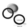 2Pcs Ground Swimming Pool Repair Kits Leak Proof and Effective Winter Seal Set Pool Inlet Pool Maintenance Accessories