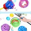 32Pcs Children's Art Painting Sponge Brush Set Early Learning Graffiti Painting Art Supplies