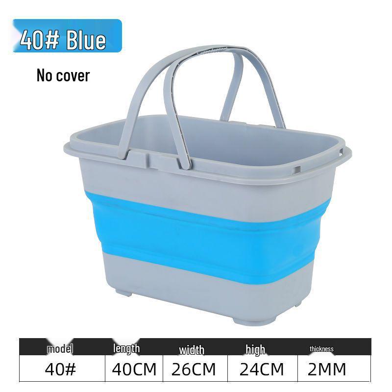 Collapsible Fishing Bucket for Live Fish - Durable and Thickened Fish Keeper Box