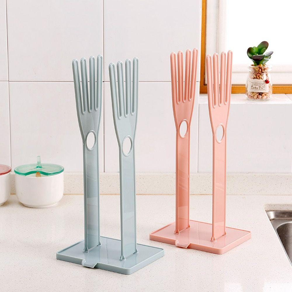 Supplies Draining Removable for Kitchen Dish Towel Rag Rack Sink Hanger Glove Rack Storage Rack