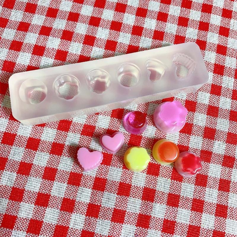 Delicious Pudding Mould Non-sticky Silicone Mold Full Page Resin Jelly Pudding Molds for Baking Cakes Decorations