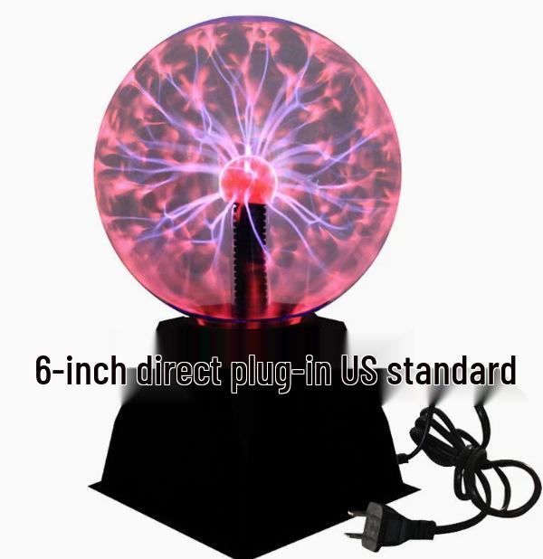 Electrostatic Plasma Lightning Ball - Creative Glow Night Light