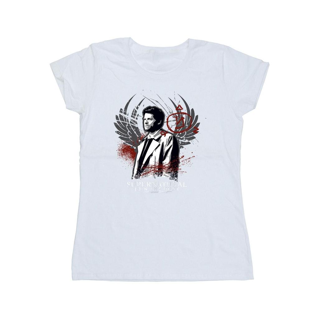 Supernatural Womens/Ladies Join The Hunt Cotton T-Shirt