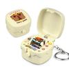 Mini Macchina Creativa per Adesivi Scatola Sorpresa Giocattoli Decompressione Portachiavi Divertente Macchina Rotante per Adesivi Ciondolo Zaino Regalo Ragazza