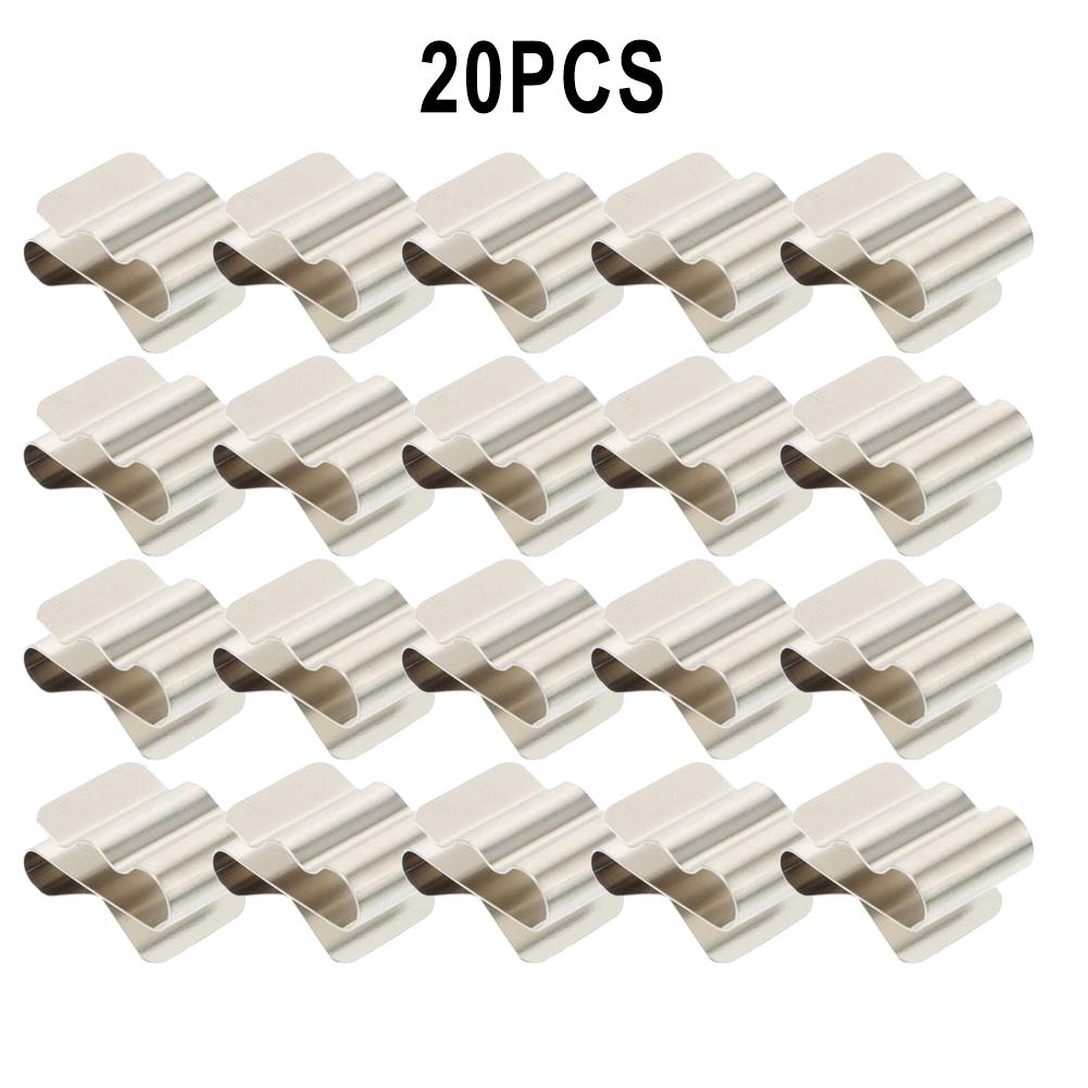 100% Brand Cable Clips Solar Panel Professional PV Cable Clips 20/50pcs Solar Cable Fastener Solar Panel Cable Clip