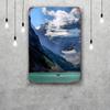 Nationalpark Glacier Lustiges Bar Metallschild Retro Plakette Vintage Schild Alkohol Trinker Kneipe Club Küchenwanddekoration