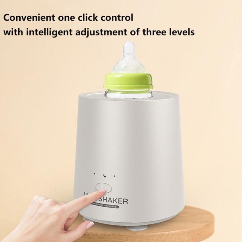 Baby Bottle Shaker Infant Formula Mixer 3 Speed Adjustable Electric Automatic Bottle Shaker for Outdoor Indoor Travel